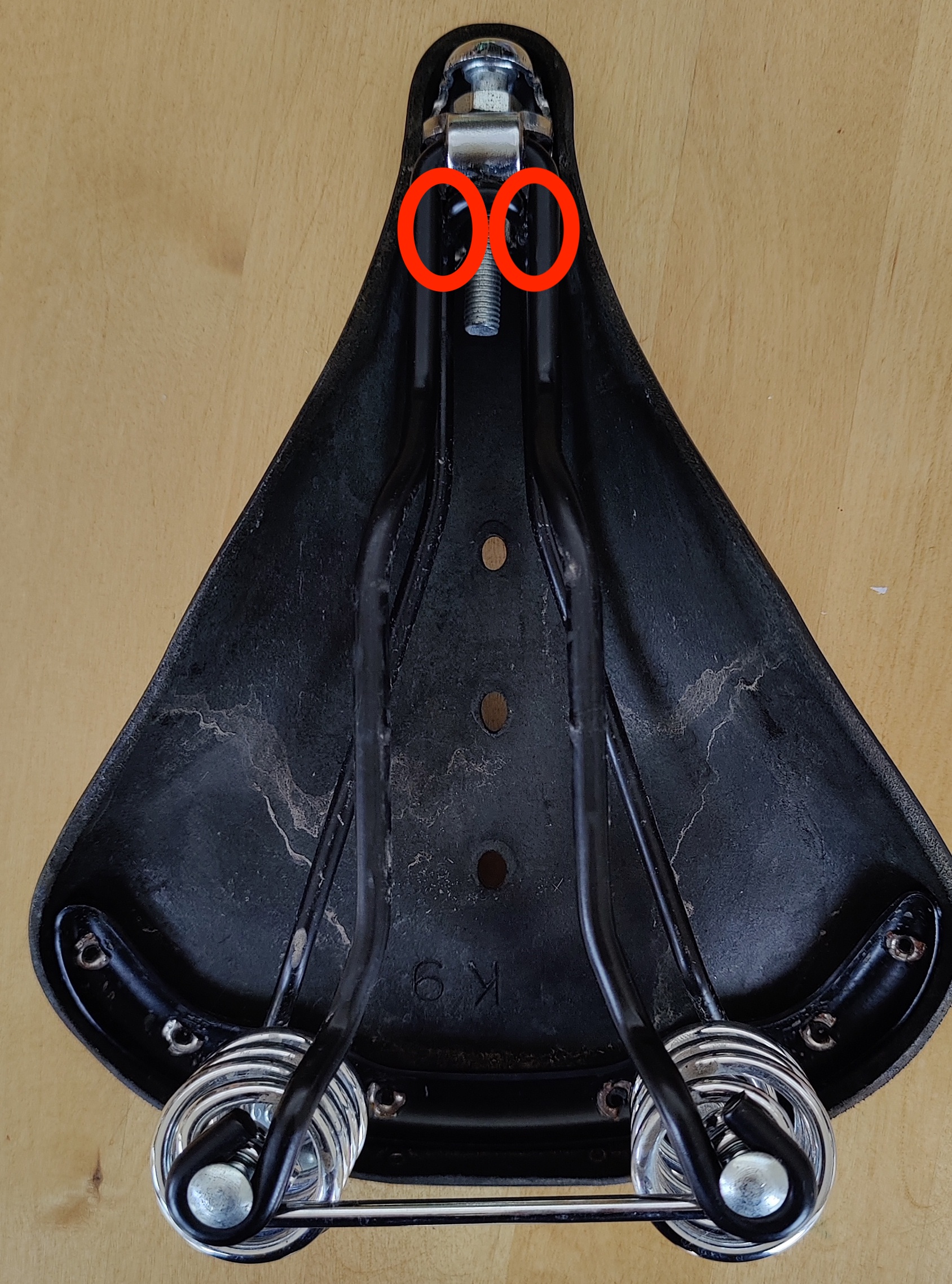 Brooks B67 Saddle Noise